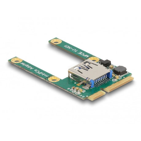 Delock Mini PCIe i o 1 x USB 2.0 Typ-A Buchse Full-Size-Half-Size-Controller