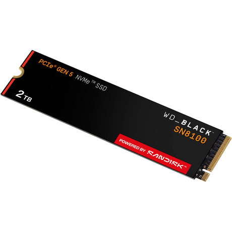 WD Black Sn8100 2 TB SSD (PCIe 5.0 x4, NVMe 2.0, M.2 2280)