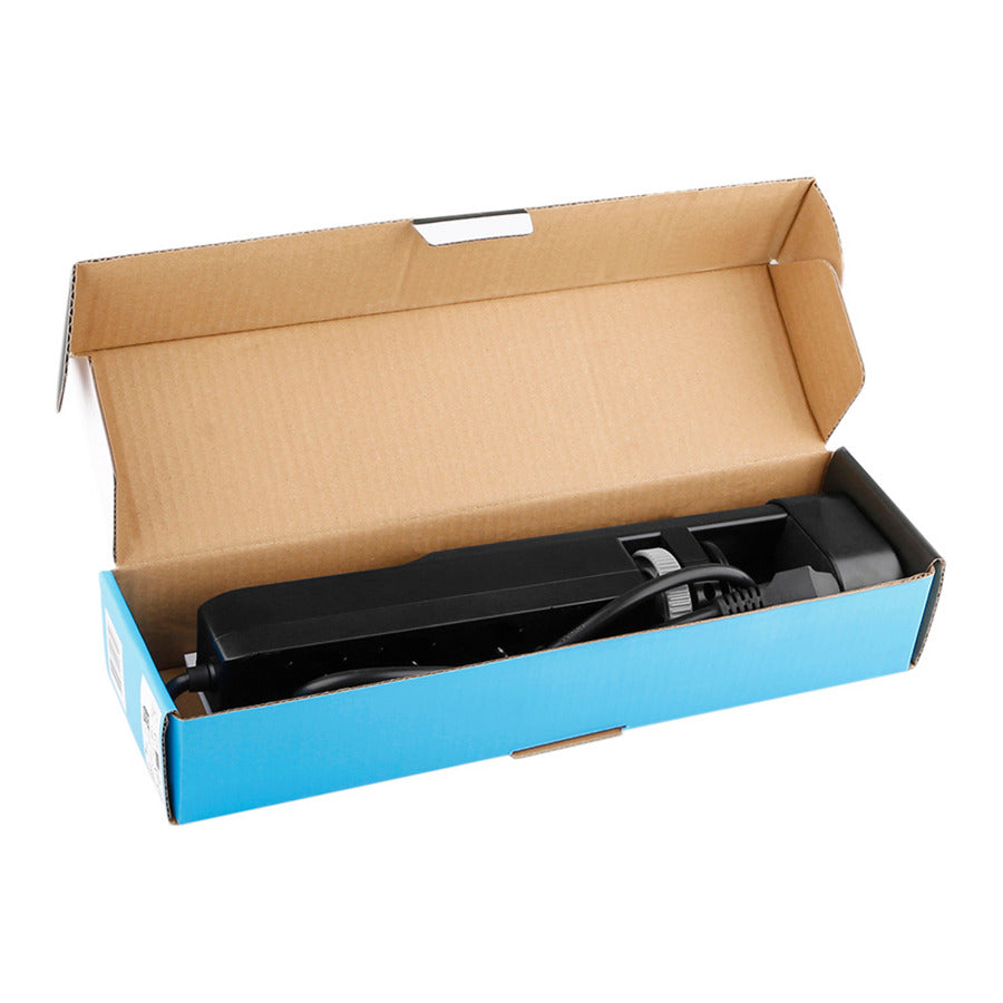 Neomounts ds22-840bl6 Tischsteckdose mit Klemme, 1,4 m, Innenbereich, Typ F, Kunststoff, schwarz, Stromversorgung