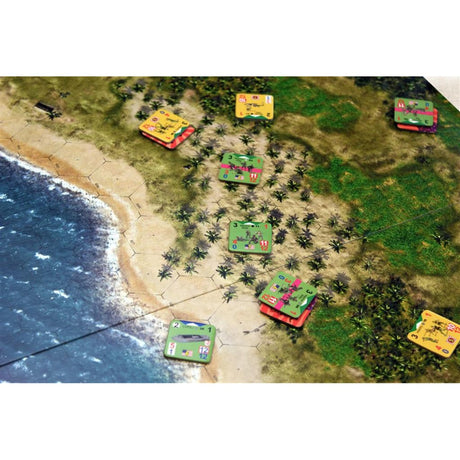 Europäisches Spielernetzwerk Heldenkonflikt: Guadalcanal the Pacific 1942 Brettspiel (englisch, 2 – 4 Spieler, 60 – 240 Minuten, ab 13 Jahren)