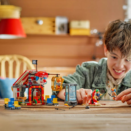 Lego® einteiliges Zirkuszelt aus dem Bauset „Buggy der Clown“ – 75637