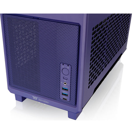Thermaltake tr100 future dusk mini tower behuizing (paars | 2x usb-a | 1x usb-c)