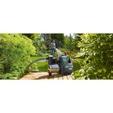 Gardena Druckpumpe 6000 6 LCD Edelstahl (Edelstahl schwarz, 1760-20)