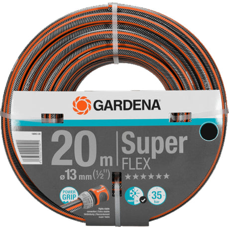 Gardena Premium-Superflex-Schlauch 13 mm (1 2) (grauorange, 18093-20, 20 m)