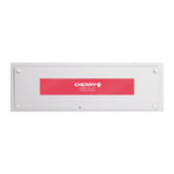 Cherry mx-lp 2.1 compact wireless rgb mechanisch toetsenbord (wit, us lay-out (qwerty), mx low profile speed, 65%, rgb, abs keycaps, 2.4 ghz | bluetooth 5.2 | usb-c)
