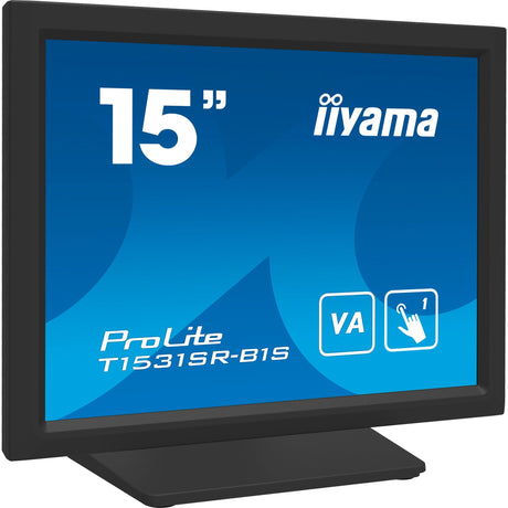 Iiyama Prolite T1531SR-B1S 15 Touchscreen-Monitor (Schwarz (matt), HDMI, DisplayPort, VGA)