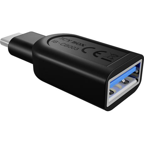 Icy Box IB-CB003 USB 3.0 Typ-C-Stecker auf USB 3.0 Typ-A-Adapter (schwarz)
