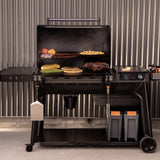 Traeger Woodridge Pro Pelletgrill (schwarz, WLAN)