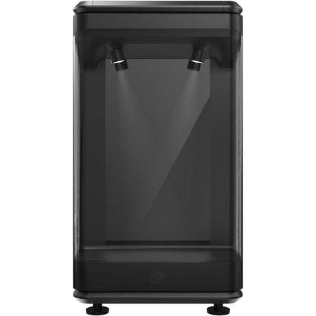 Cooler Master Masterframe 360 Stage LCD Midi-Tower-Gehäuse (schwarz | 2x USB-A | 1x USB-C | gehärtetes Glas)