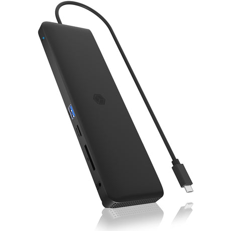 Eisige Box Icy Box IB-DK2116-C 11-in-1 Mobile Dockingstation mit Tri