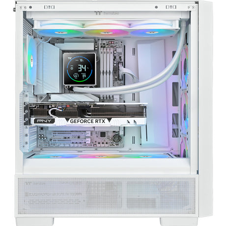 Thermaltake TH360-S V3 ARGB Sync AIO Flüssigkeitskühler – Snow Edition Wasserkühlung (weiß)