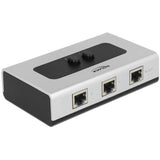 Delock Switch RJ45 10 1000 Mbit / s 2 Port