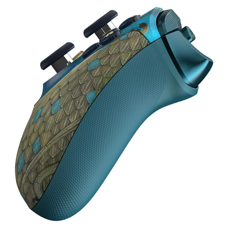 Gamesir G7 Pro Tri-Mode – Wuchang-Version (kabellos für Xbox), Gamepad (Blaugold, Xbox Series X|s, Xbox One, PC, Android, Steam)