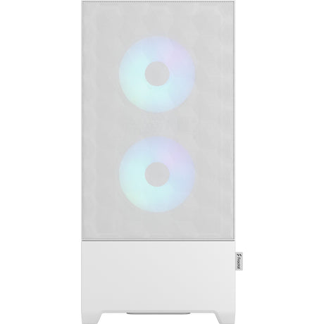 Fractal Design Pop Air RGB Midi-Tower-Gehäuse (weiß | 2x USB-A | RGB | gehärtetes Glas)