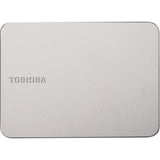 Toshiba canvio flex, 4 tb externe harde schijf (lichtzilver, hdtx240escca, usb 3.2 gen 1)