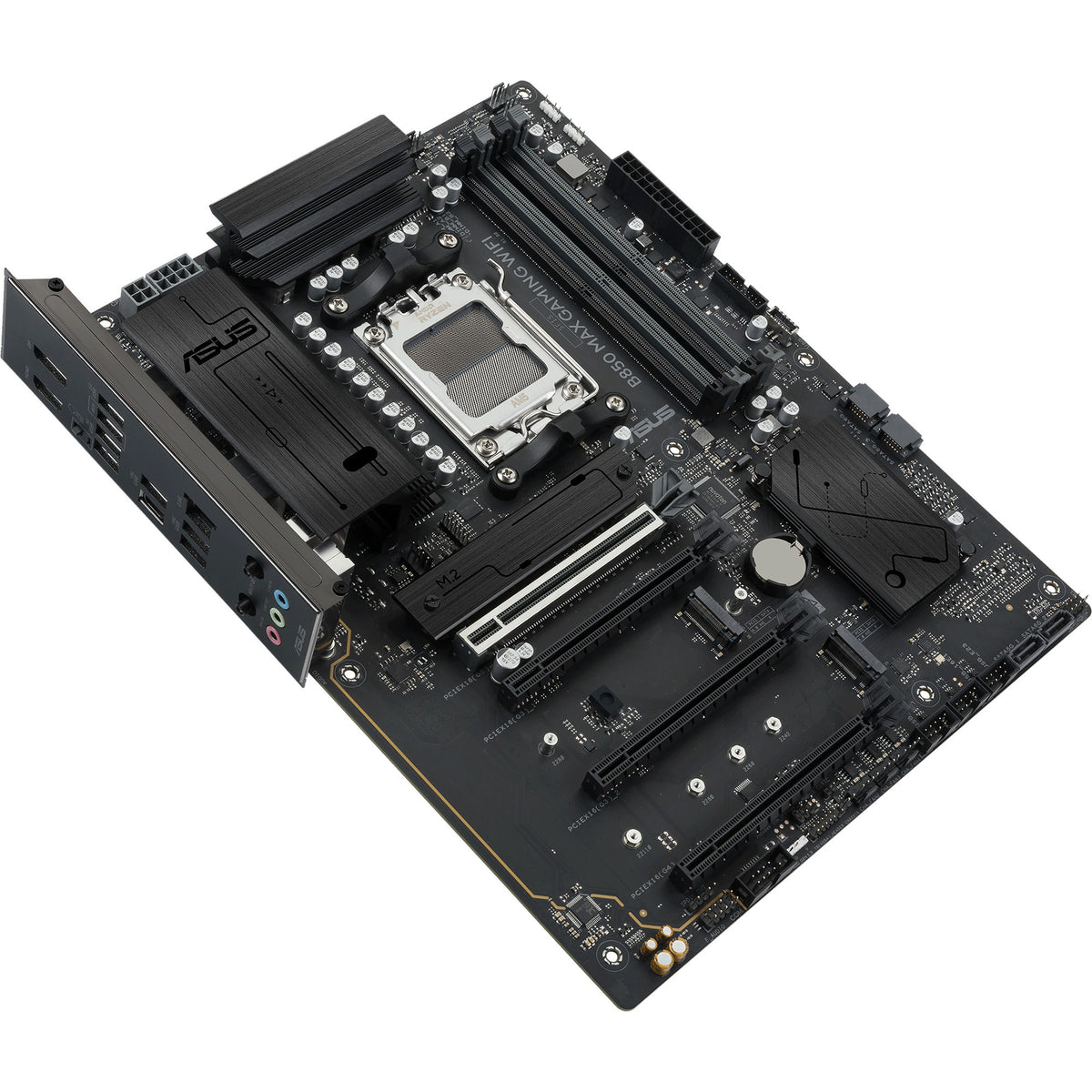 Asus b850 max gaming wifi socket am5 moederbord (raid, 2.5gb-lan, wi-fi 6e, bt, sound, atx)