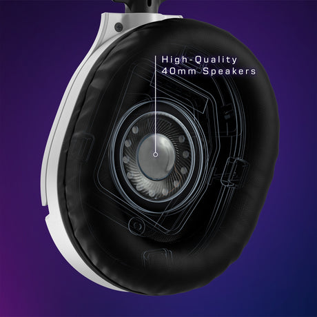 Turtle Beach Ear Force Recon 70x White (2024) Over-Ear-Gaming-Headset (weiß, Xbox Series X|s, Xbox One, PS4, PS5, Switch, PC, Mobil)