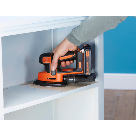 Black+Decker Bdcds18 18 V 1 x 1,5 Ah Maus-Detailschleifer – Bdcds18-qw