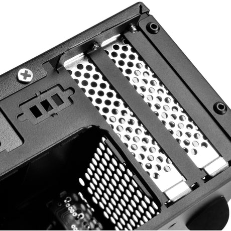 Silverstone sst-ml09b htpc-gehäuse (schwarz | 2x usb-a)