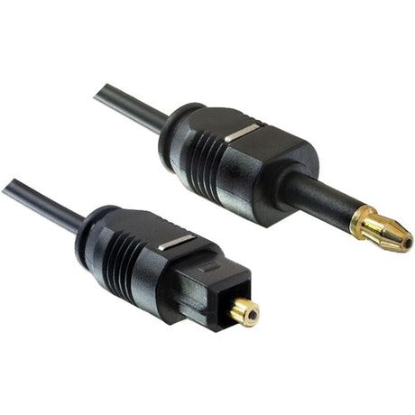 Delock Toslink Stecker -> Toslink Mini 3,5mm, 2m Kabel (schwarz, 82876)