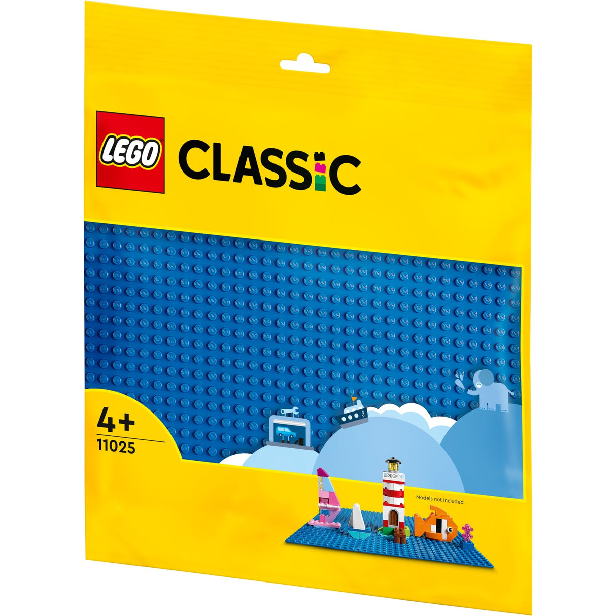 Lego klassische blaue Bauplatte – 11025