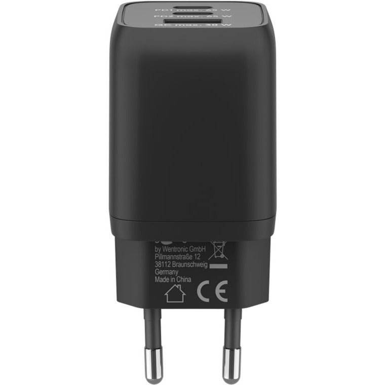 Goobay USB-C Schnellladegerät Nano (65 W) und USB-C Textilkabel