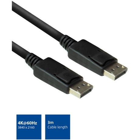 ACT 3 Meter DisplayPort Cable Male - männlich