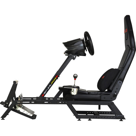 Next Level Racing F-GT-Formel und GT-Simulator Cockpit-Rennsimulator (schwarz (matt))