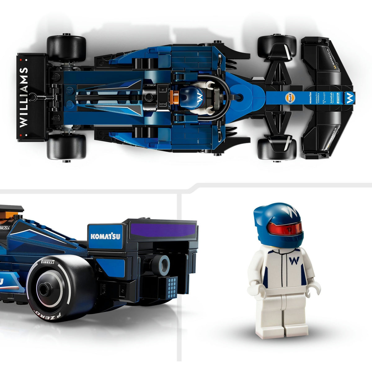 Lego Speed Champions Williams Racing FW46 F1 Rennwagen-Set – 77249