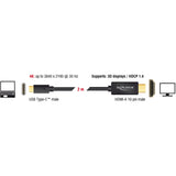 Delock USB-C (männlich)> HDMI (männlich) (DP-Alt-Modus)