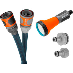 Gardena Textilschlauch Liano Xtreme 15 m Set (dunkelgrau orange)