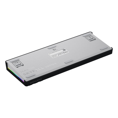 Hator skyfall mag ultima 8k wireless rgb mechanisch gaming toetsenbord (zwart, us lay-out (qwerty), hator aurum ice, 65%, rgb, double-shot pbt, hot-swap, 2.4ghz | bluetooth | usb-c)