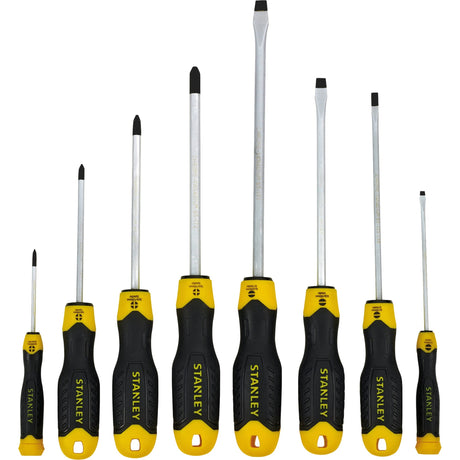 Stanley Handwerkzeuge Transmodule Cushiongrip-Schraubendreher 8-teilig – stmt1-74181 – stmt1-74181