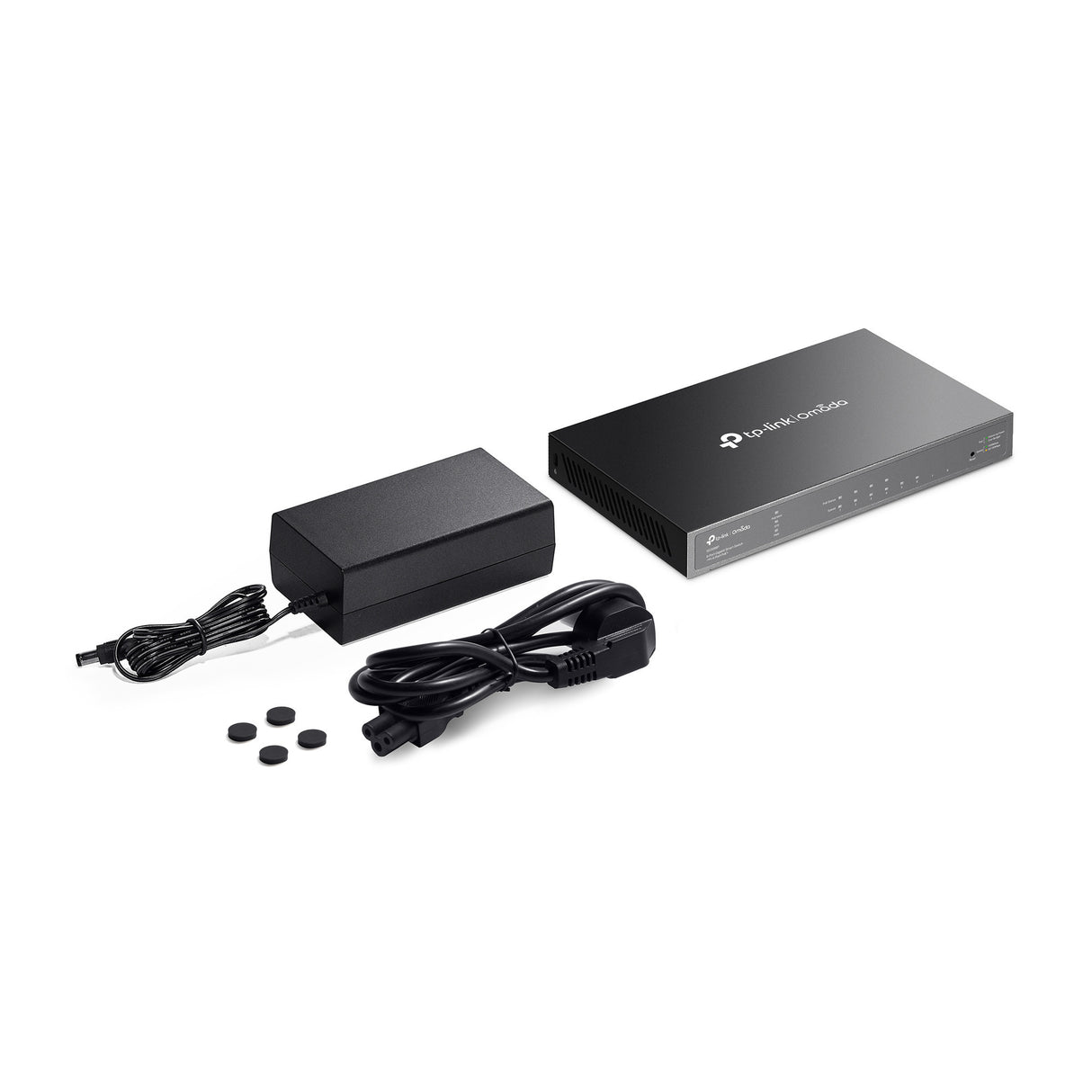 Tp-link omada sg2008p 8-poorts gigabit jetstream smart-switch (zwart, 4x poe+)
