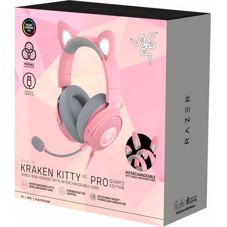 Razer Kraken Kitty V2 Pro RGB Over-Ear-Gaming-Headset (Rosa)
