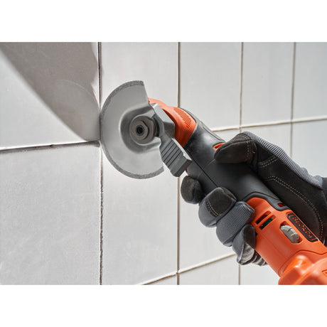 Black+decker bdcos18n-xj 18 V oszillierendes Multitool-Multifunktionswerkzeug (orange schwarz, Akku und Ladegerät nicht im Lieferumfang enthalten)