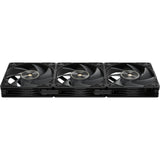 Asus proart pf120 fan - triple pack case fans (zwart, 3 stuks, 120 x 120 x 28 mm, 3 stuks)