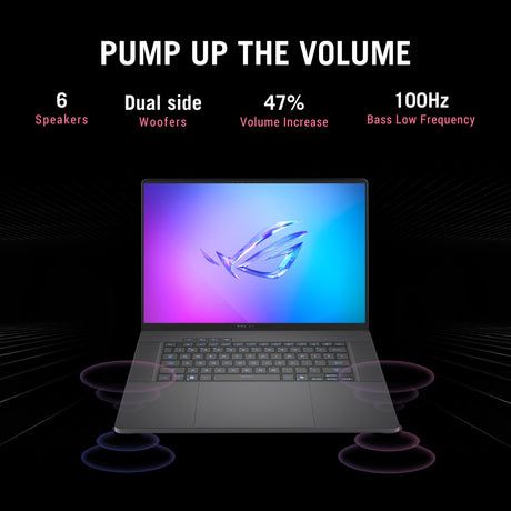 Asus rog zephyrus g16 ga605km-qr010w 16 copilot+ gaming laptop (grijs | ryzen ai 7 350 | rtx 5060 | 32 gb | 1 tb ssd | oled)