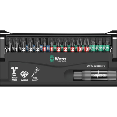 Wera Bit-Check 30 Impaktor 1 Bit-Set (30-teilig)