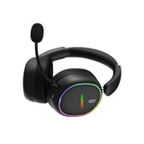 Hator phoenix 2 wireless over-ear gaming headset (zwart, rgb, 2.4ghz bluetooth 5.4 usb-c)
