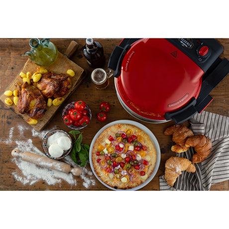Ariete Doppel-Pizzaofen 0927 00 (rot)