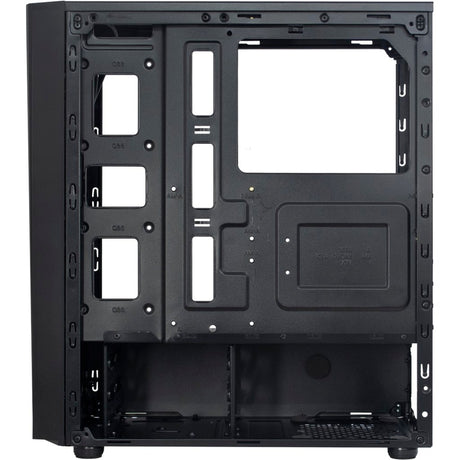Inter-tech T-11 Televen Midi-Tower-Gehäuse (schwarz | 3x USB-A | Fenster)