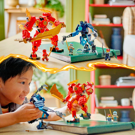Lego Ninjago 71808 Kais Elementarfeuer-Mech