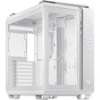 Asus TUF Gaming GT502 Midi-Tower-Gehäuse (weiß | 2x USB-A | 1x USB-C | gehärtetes Glas)