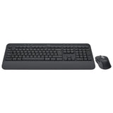 Logitech signature m650 combo for business desktopset (grafiet, us-international lay-out (qwerty), 100%, 400-4000 dpi, 2.4 ghz bluetooth)