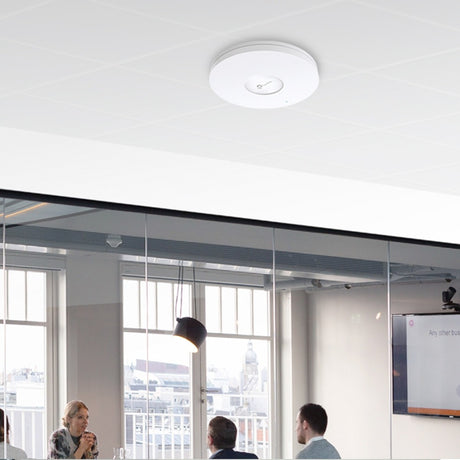 Tp-Link Omada EAP670 AX5400 WiFi 6 Access Point zur Deckenmontage, Mesh Access Point (weiß, PoE)