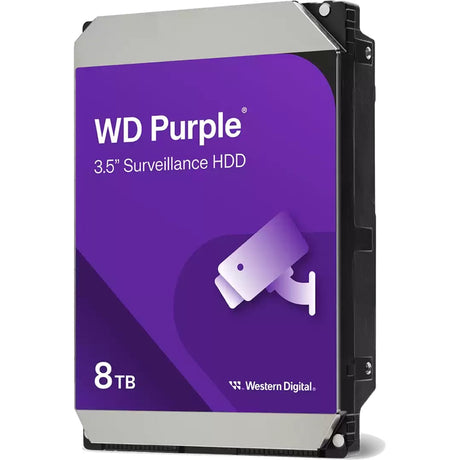 Western Digital WD85Purz Purple Surveillance HD, 8 TB, 3,5, SATA3, 7200 U / min, 256 MB