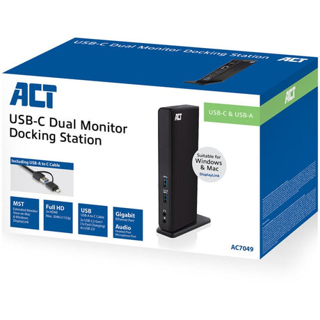Abi Dockingstation Act AC7049 schwarz