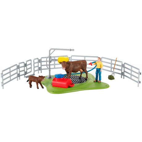 Schleich Farm World - Figur Kuhwaschstation (42529)