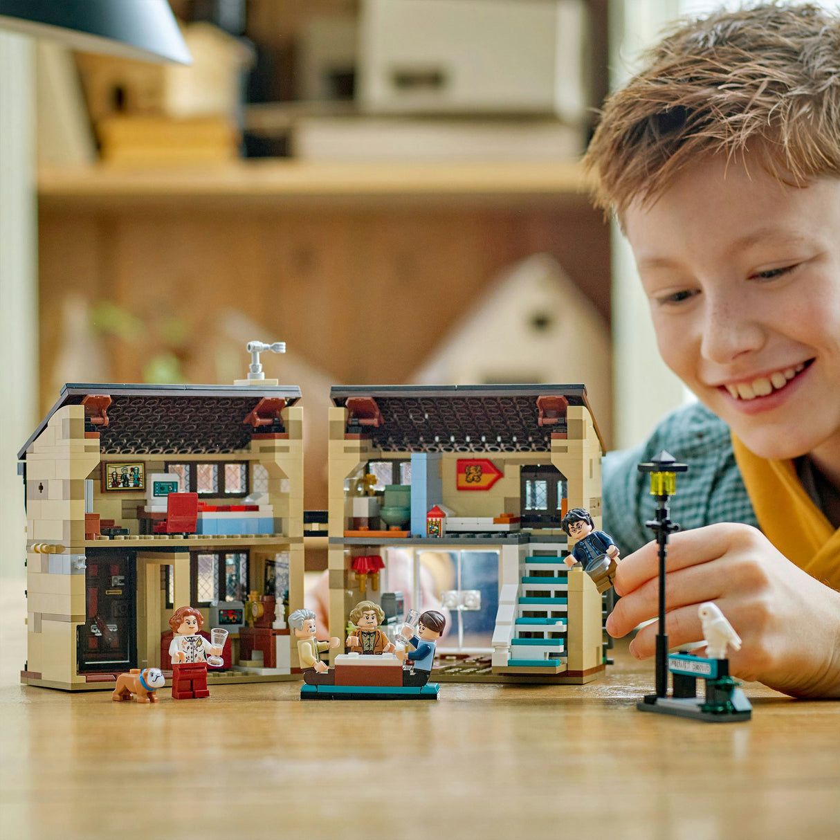 Lego Harry Potter 76451 Ligusterstraße Besuch von Tante Margot